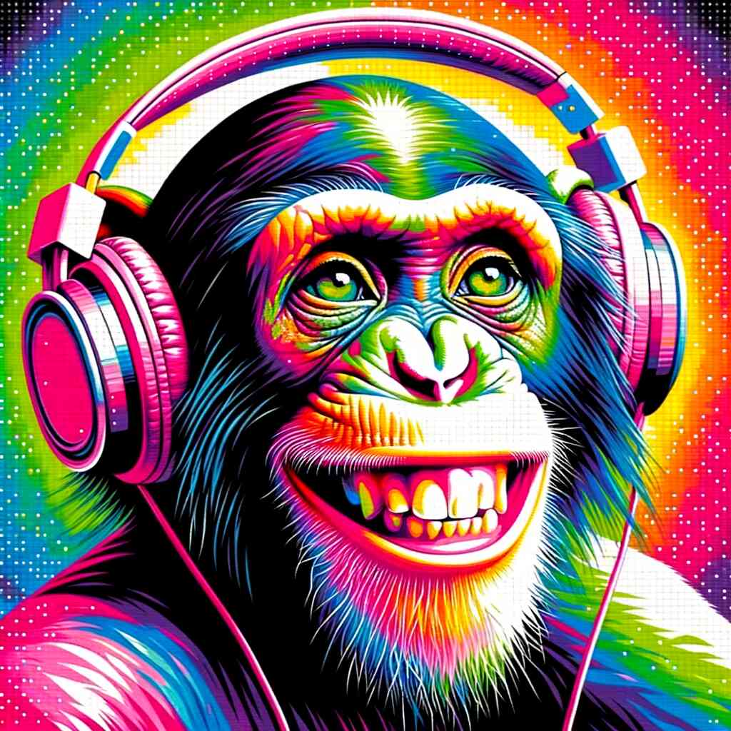 Paint by Numbers - Funny Monkey