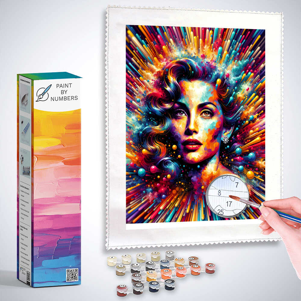 Marilyn Monroe - Paint by Numbers
