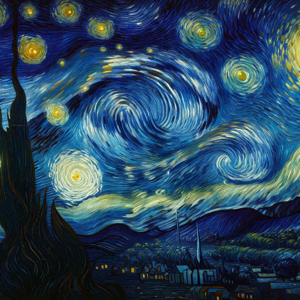 Vincent van Gogh's Starry Night - Classic