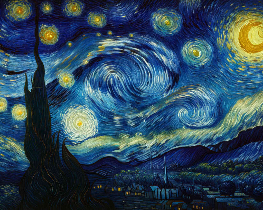 Vincent van Gogh's Starry Night - Classic