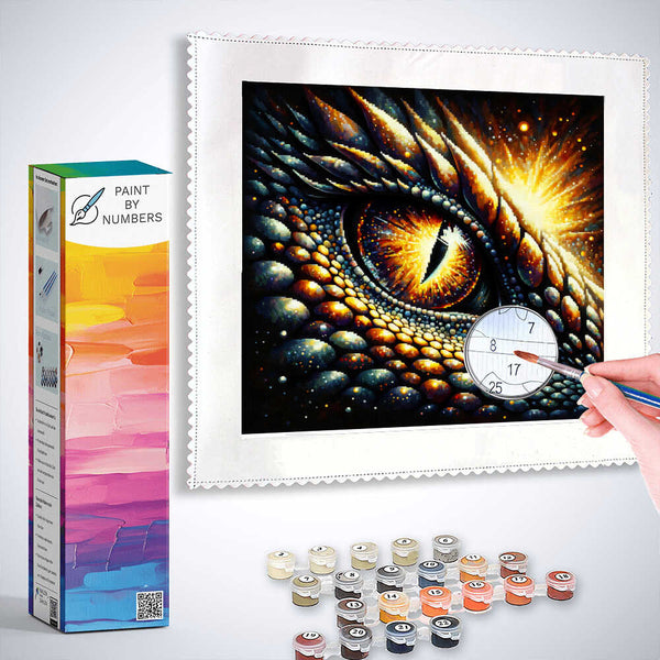 Paint by Numbers - Eye of the Dragon