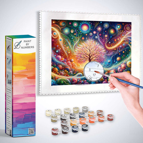 Paint by Numbers - Magical tree