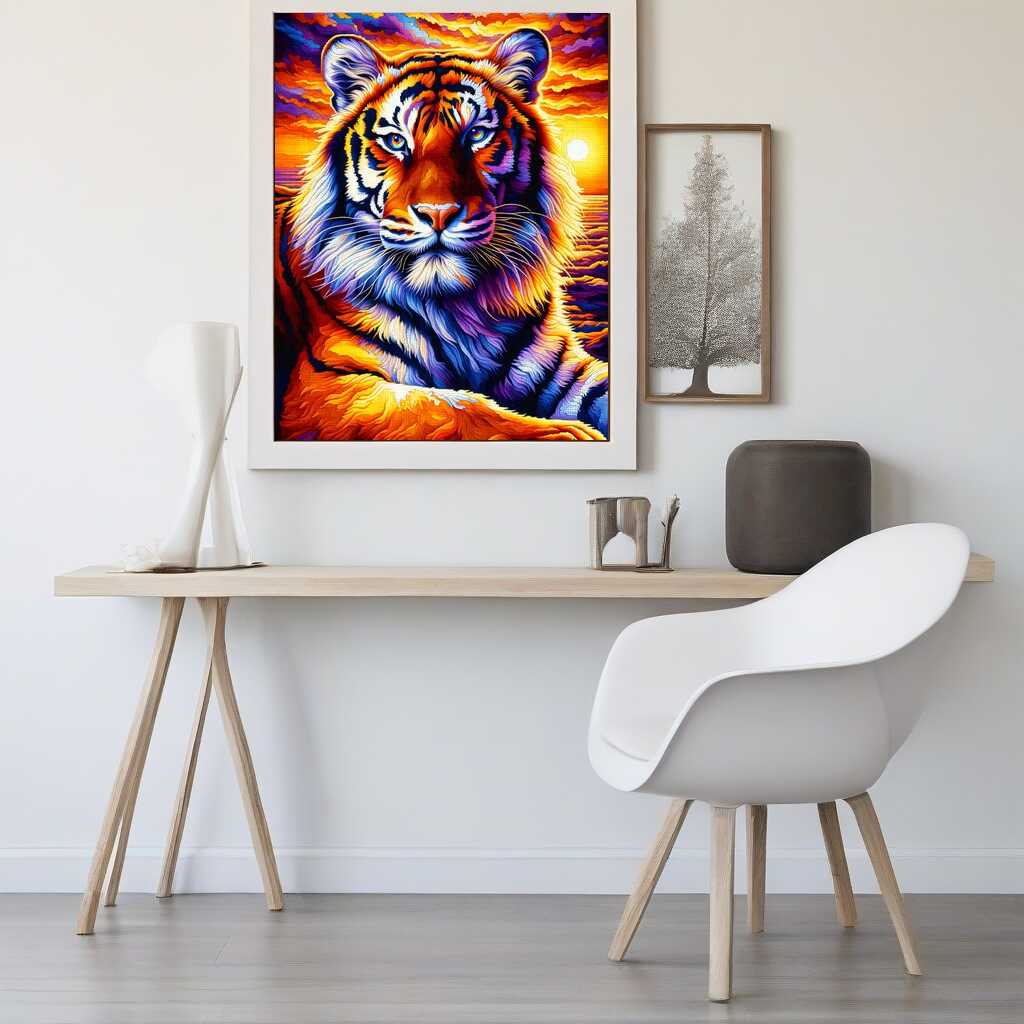 Paint by Numbers - Tiger call