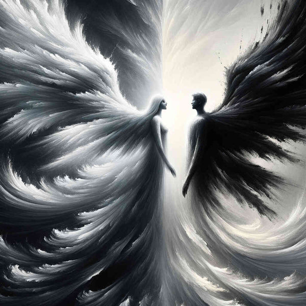 Paint by Numbers - Black, White wing