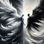 Paint by Numbers - Black, White wing
