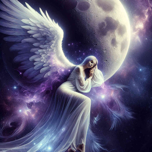 Paint by Numbers - Angel on the Moon