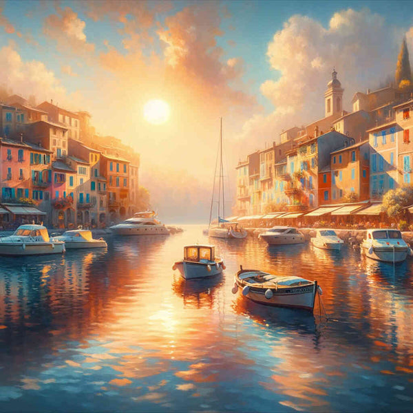 port city - Paint by Numbers