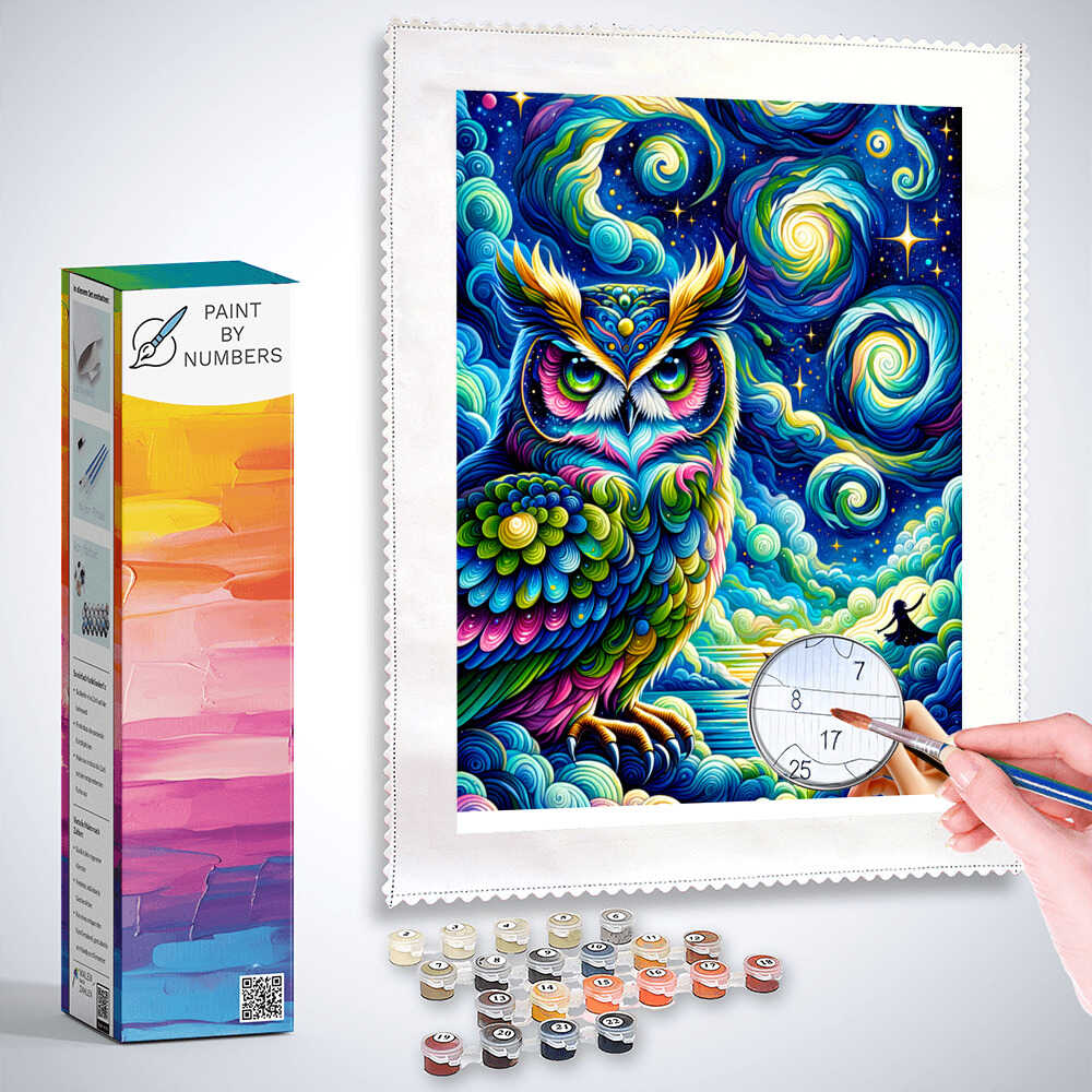 owl universe - Paint by Numbers