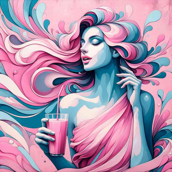 Paint by Numbers - Lady in Pink
