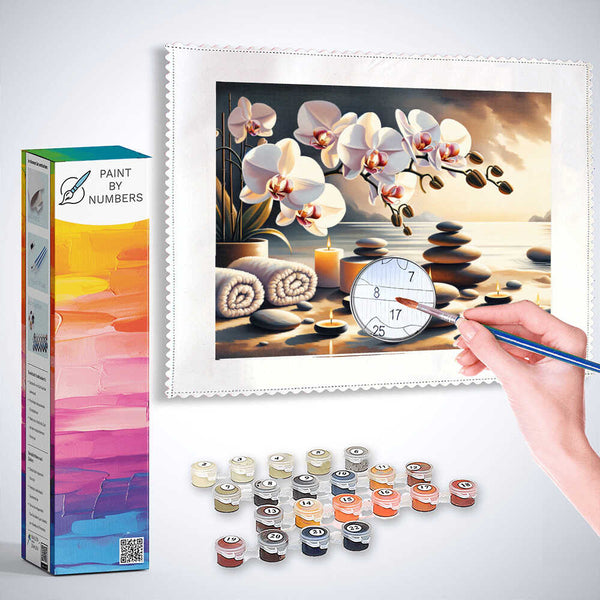 Paint by Numbers - Orchids and Wellness