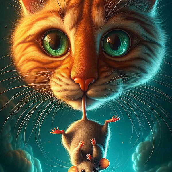 Paint by Numbers - Mouse upside down