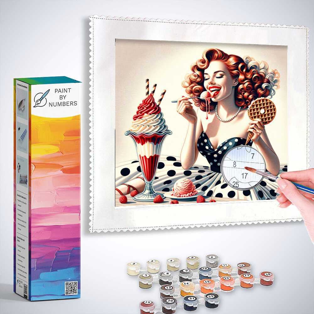 Paint by Numbers - Ice Woman