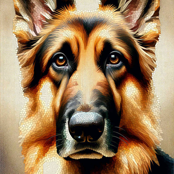 Paint by Numbers - Shepherd dog
