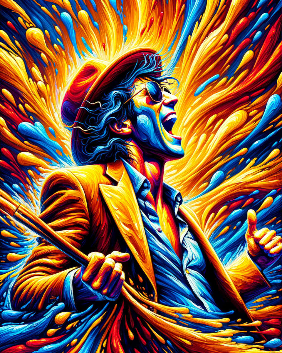 Paint by Numbers - Freddie Mercury