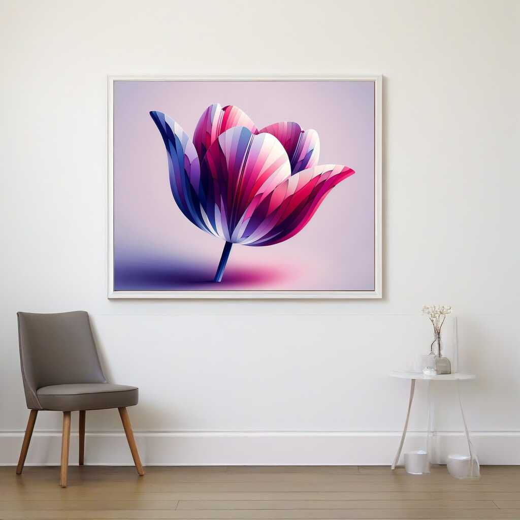 Paint by Numbers - Patterned Tulip