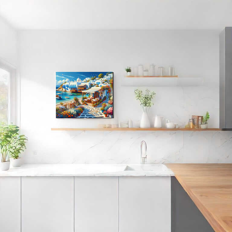 Paint by Numbers - Greek coast