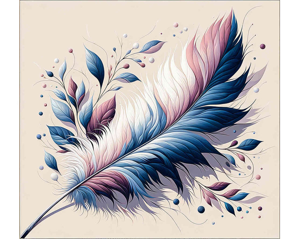 Paint by Numbers - Elegant Feather