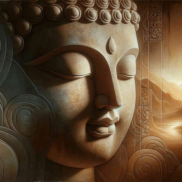 Paint by Numbers - Stone Buddha