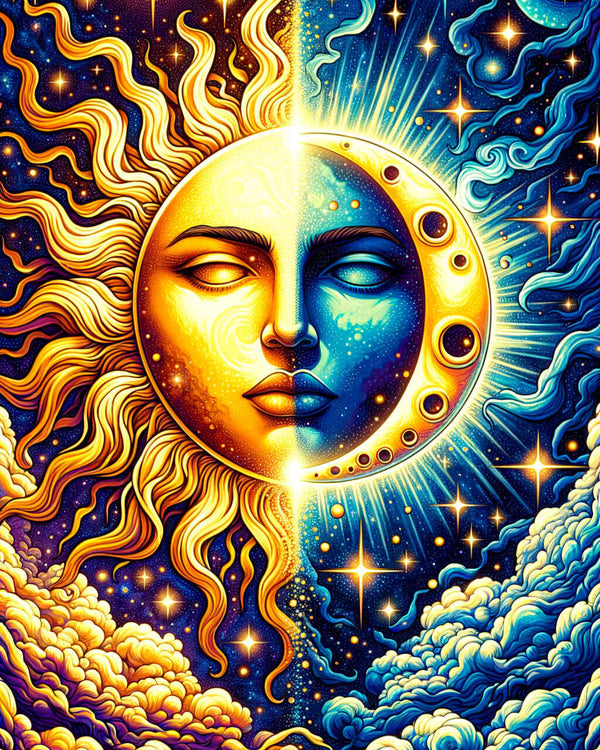 Paint by Numbers - Sun Moon Comic