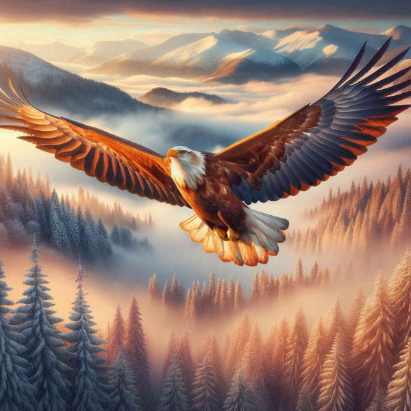 Paint by Numbers - Eagle flight