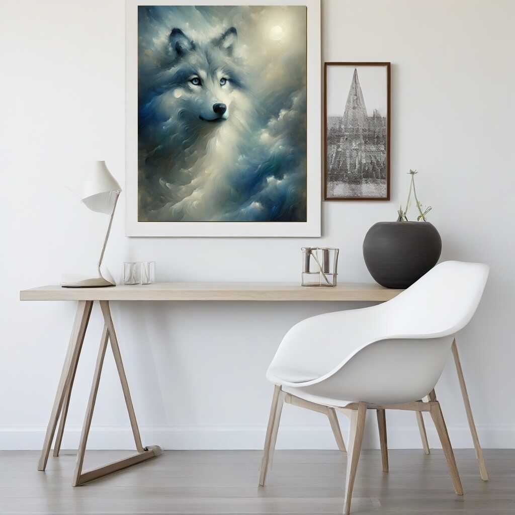 Paint by Numbers - Color Impression Loving Wolf