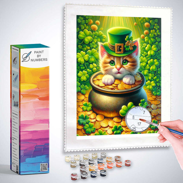 Paint by Numbers - Lucky Cat