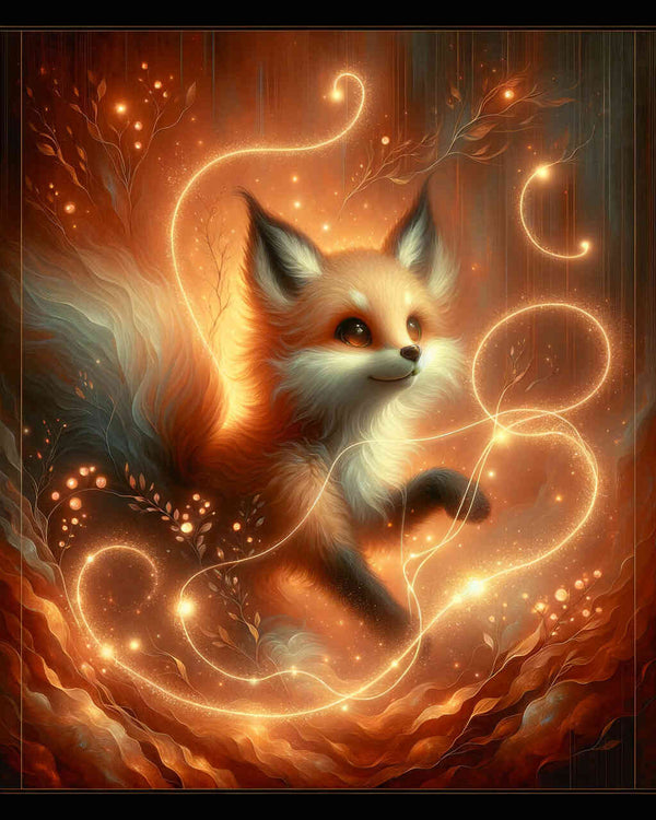 Paint by Numbers - Light Chains Fox