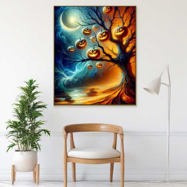 Paint by Numbers - Halloween Tree