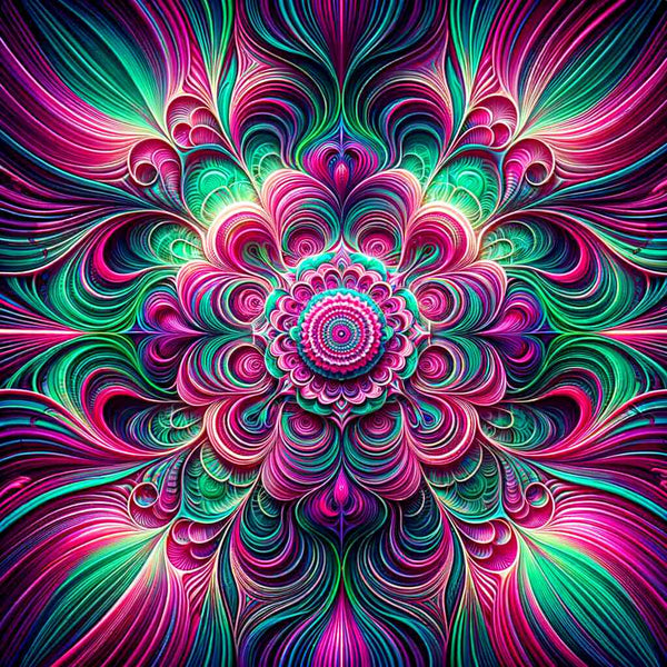 Paint by Numbers - Mandala Tunnel