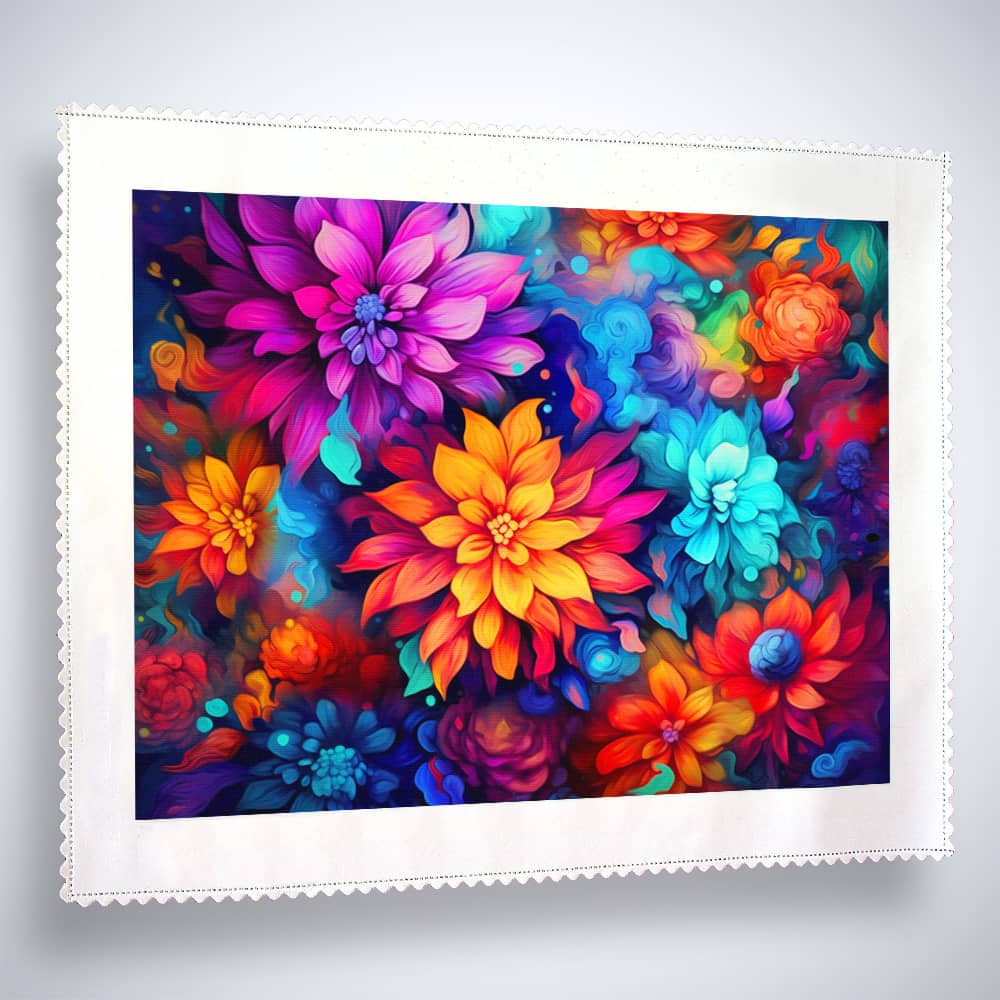 Flowers, abstract - Paint by Numbers
