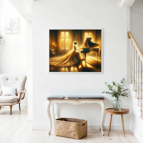 Woman at the piano - Paint by Numbers