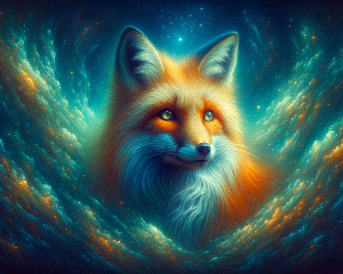 Paint by Numbers - Longhair Fox