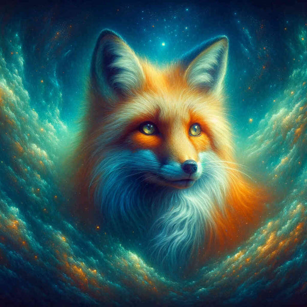Paint by Numbers - Longhair Fox