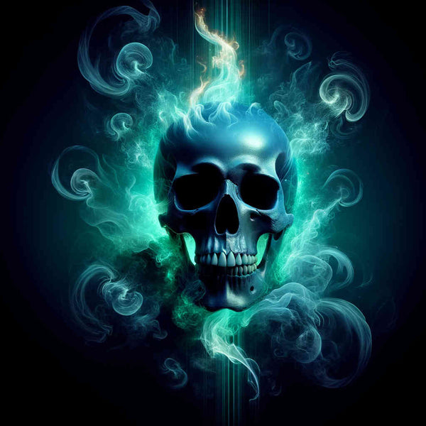 Paint by Numbers - Glow in the Dark Skull