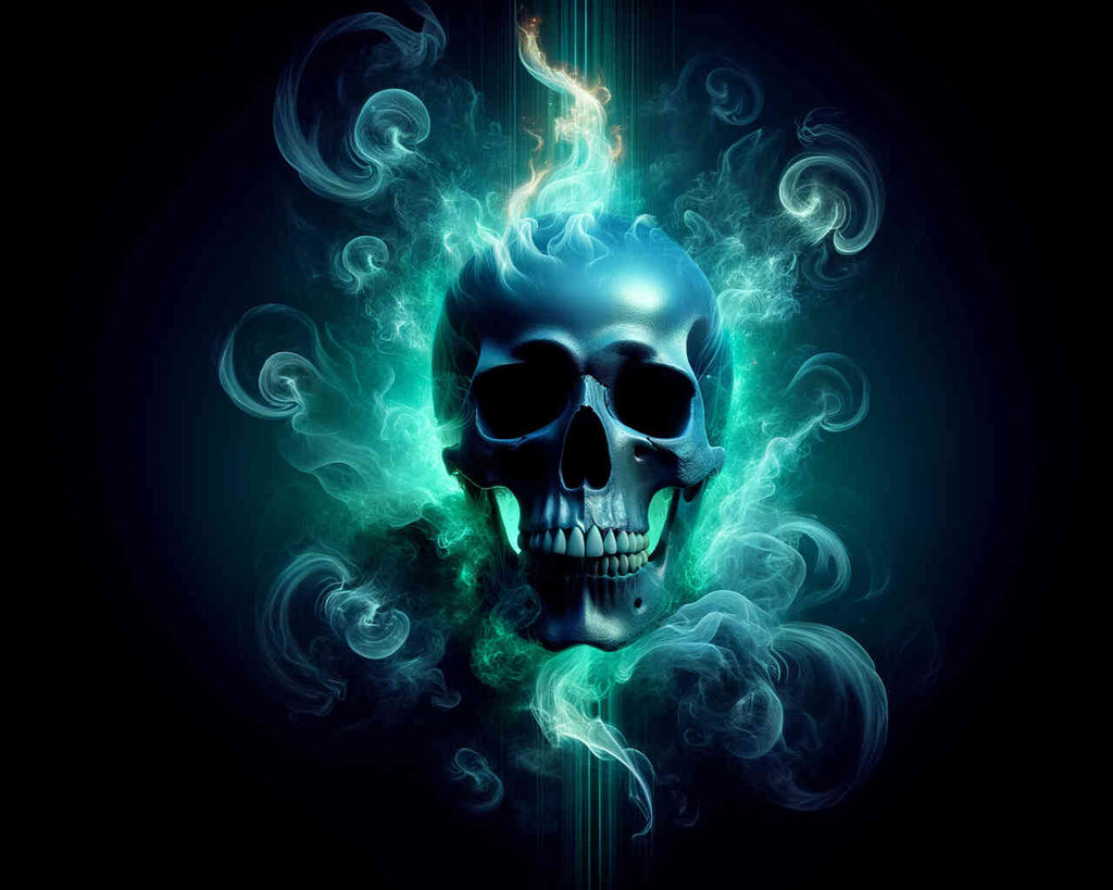 Paint by Numbers - Glow in the Dark Skull
