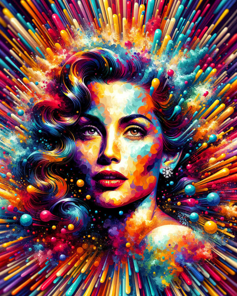 Marilyn Monroe - Paint by Numbers