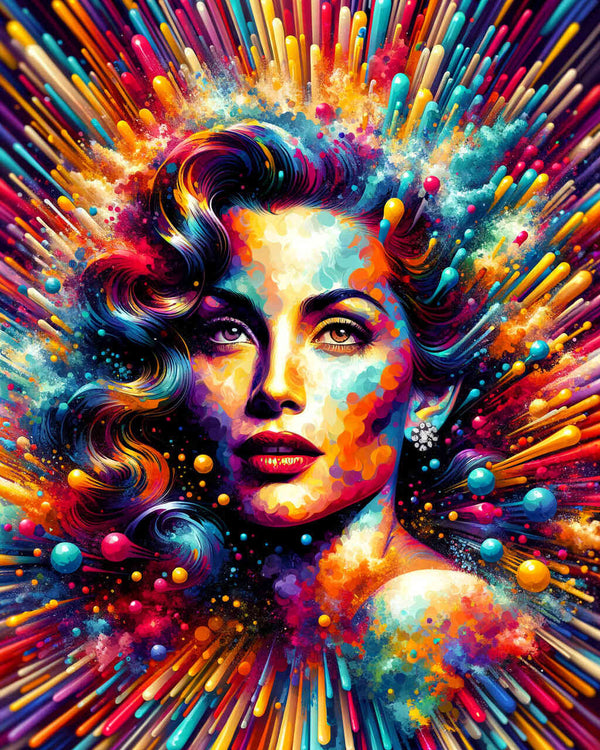 Marilyn Monroe - Paint by Numbers