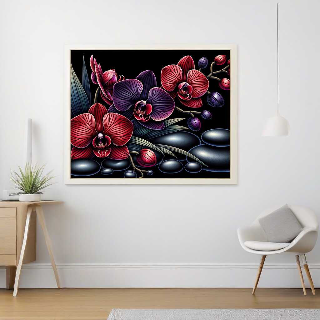 Paint by Numbers - Orchid, large