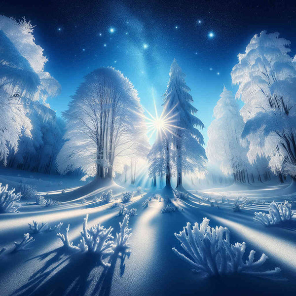 Ice tree - Paint by Numbers