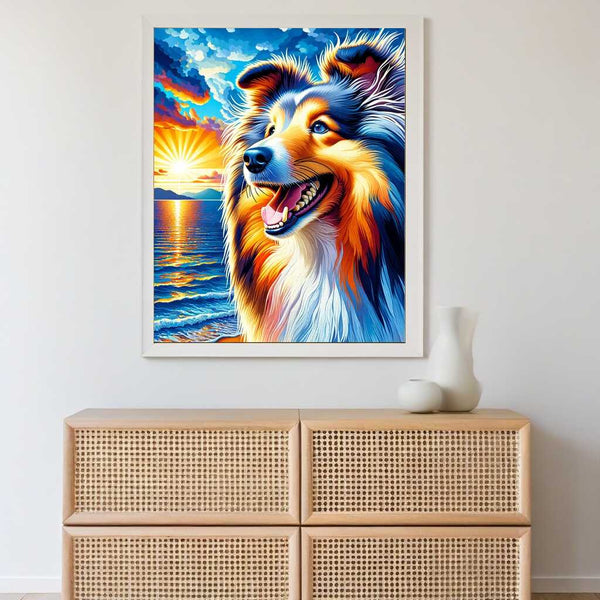 Paint by Numbers - Berger of the Shetland Dog