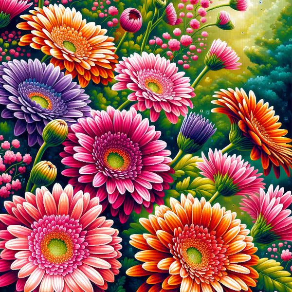 Paint by Numbers - Harmonic gerbera