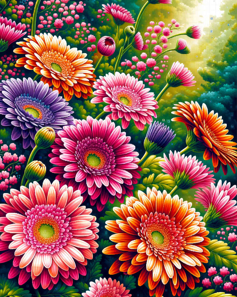 Paint by Numbers - Harmonic gerbera