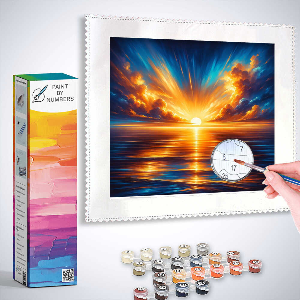 Paint by Numbers - Dreamy Sunset