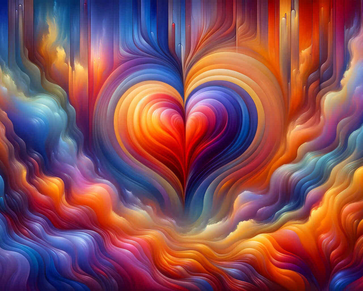 Paint by Numbers - Heart love