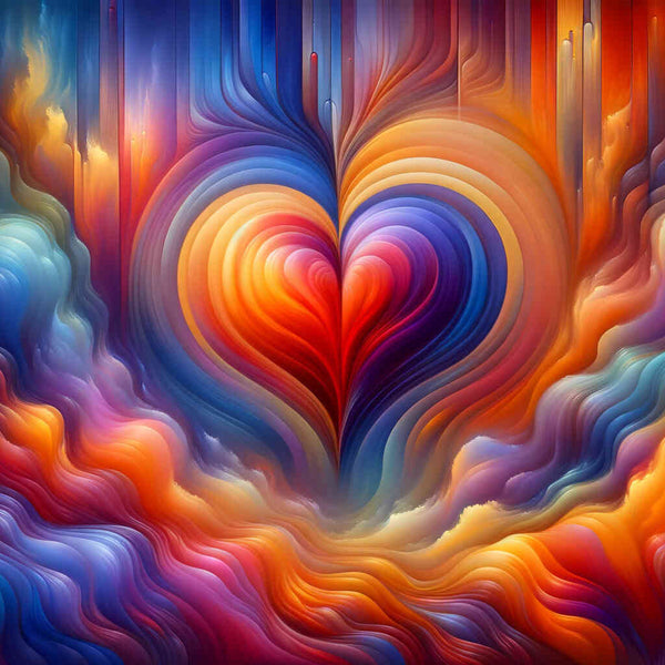 Paint by Numbers - Heart love