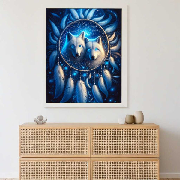 Paint by Numbers - Wolf Dream Goblet