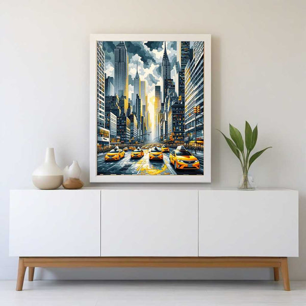 Cars, city - Paint by Numbers