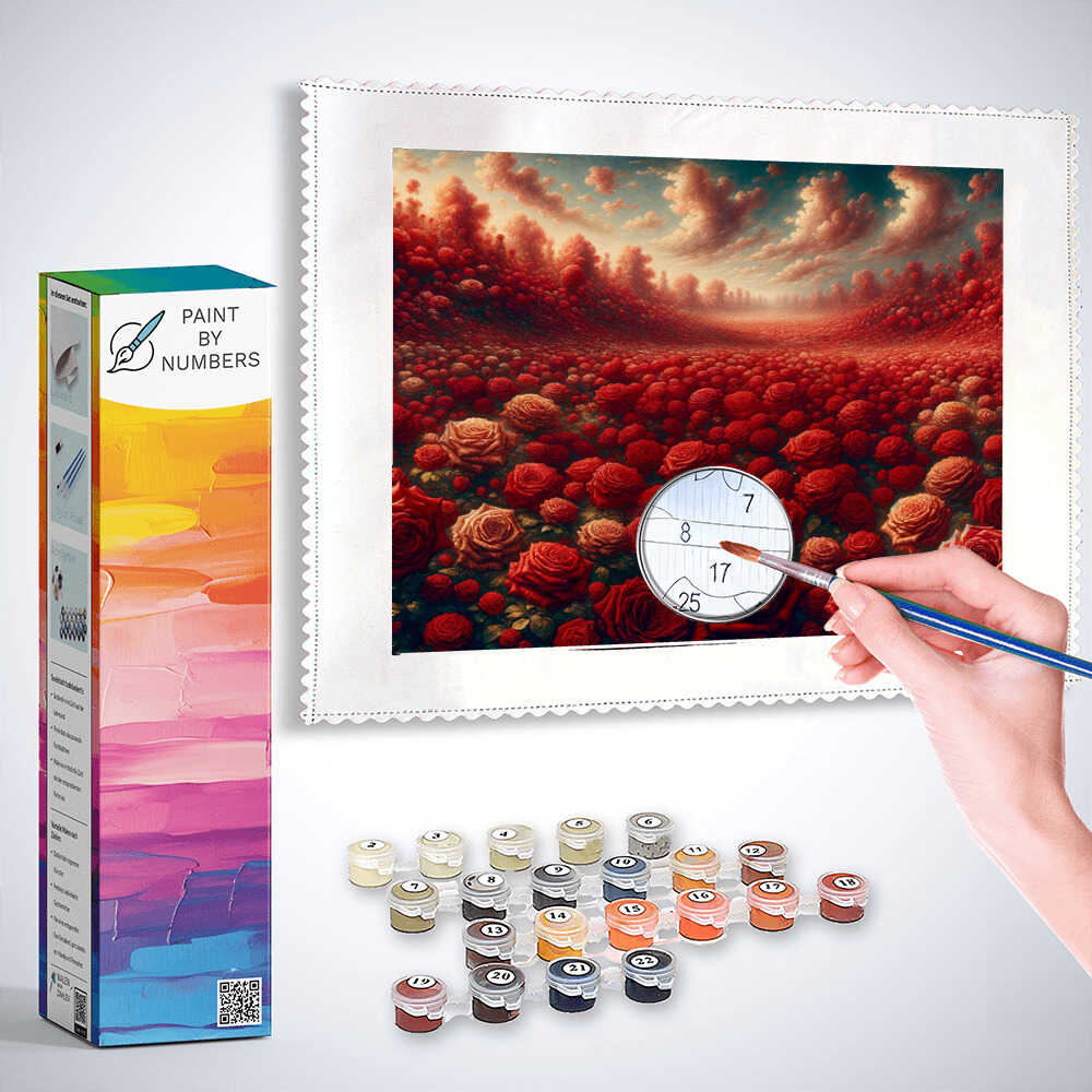 Paint by Numbers - Rose dream