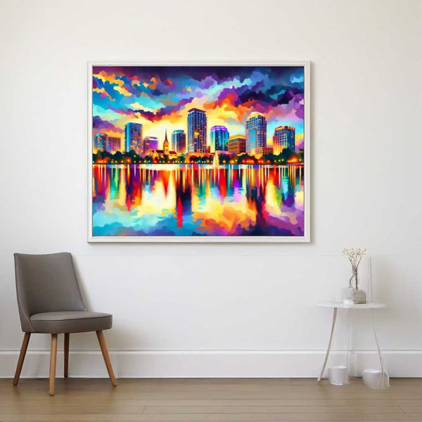 Paint by Numbers - Orlando skyline