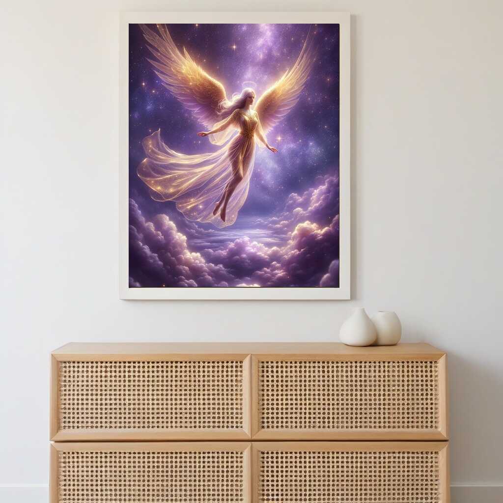 Paint by Numbers - Graceful Angel with Cepter